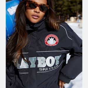 Playboy Pacsun jacket ski style